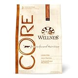 Wellness CORE Grain-Free, Fish and Fowl Adult Cat and Kitten Food, 12-Pound Bag