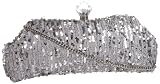 Suzy Smith Women's Tallina Evening Bag Silver ZE000446SQ