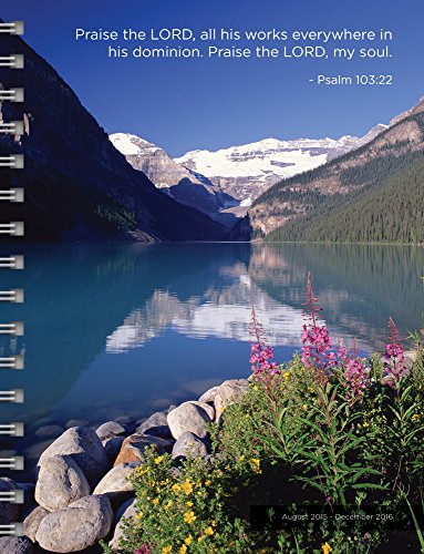 2016 Psalms 17 Month Spiral Planner