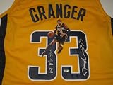 Danny Granger Signed Autographed Indiana Pacers Signed Jersey 09 All Star Inscribed Authentic Certified Coa