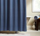 Pinzon Signature Diamond Matelasse Shower Curtain, Marine