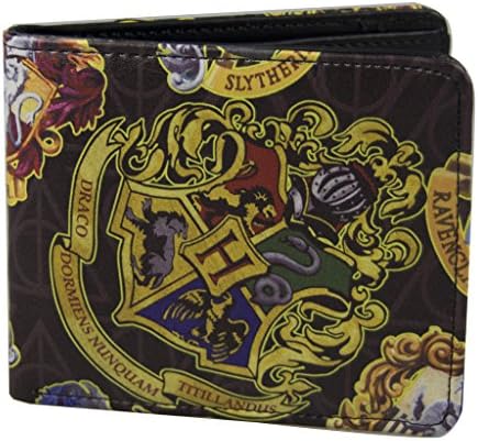 Movie Harry Potter Men's PU Leather Slimfold Multi Cards Bifold Wallet