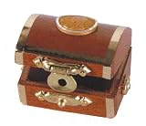 Wedding Ceremonial Arras, or 13-gold plated Coins, with Treasure Box: Imported and Hand-Made