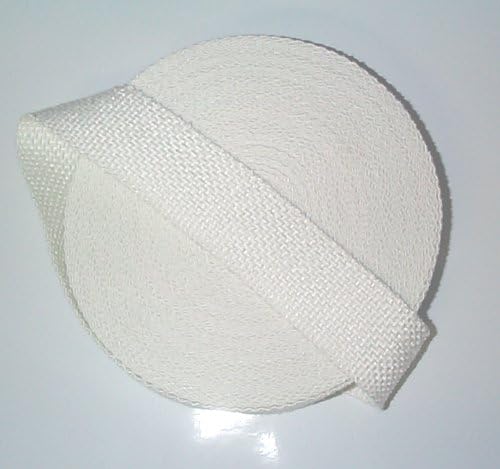 HDM 2" x 100ft White Fiberglass Racing Exhaust Header Pipe Heat Wrap Tape