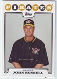 2008 Topps Baseball Pittsburgh Pirates Team Set