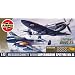 Airfix A50036 1:72 Scale Dogfight Double Messerschmitt Me110 and Supermarine Spitfire MkIX Twin Gift Set Including Paints, Glue and Brushes