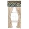 Savannah Nights Window Set - Taupe/ Green