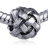 Weave European Bead Fits Pandora Beads & Charms