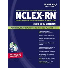 Kaplan NCLEX-RN Exam 2008-2009: Strategies for the Registered Nursing Licensing Exam (Kaplan Nclex-Rn Exam)