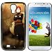 Naruto Sabaku No Gaara Hard Plastic and Aluminum Back Case for Samsung Galaxy S4 i9500 With 3 Pieces