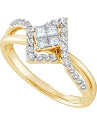 0.46CTW DIAMOND INVISIBLE RING