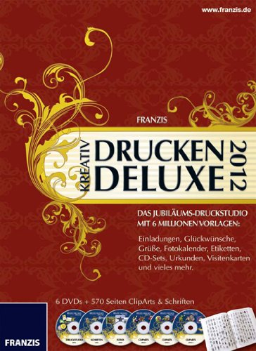 Kreativ Drucken Deluxe 2012 - Schriften und Cliparts