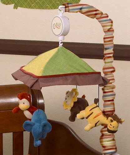 CoCaLo Baby-Musical Mobile-Jungle Jingle