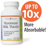Maximum Milk Thistle, 90 240 mg Capsules - Support and Protect Your Liver With The Most Absorbable and Potent Milk Thistle Formula On The Market