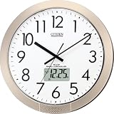 CITIZEN (シチズン) 掛け時計 ネムリーナPC 電波時計 4FN402-019