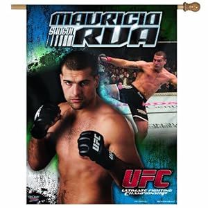 UFC Mauricio Rua 27-by-37 inch Vertical Flag