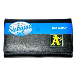 Buy Oakland Athletics Ladies Leather Wallet by Siskiyou