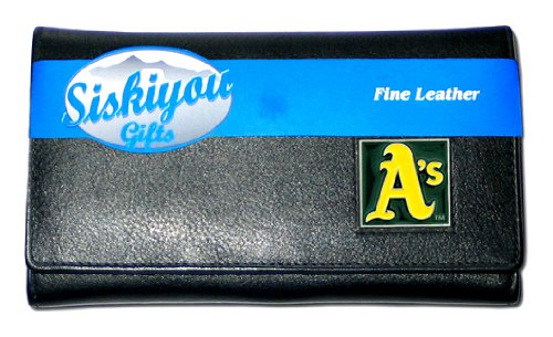 MLB Oakland Athletics Women's Leather Wallet