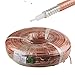 30 Feet RG142 M17/60-RG142 Double Copper Braid Shielded RF Coaxial Cable