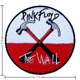 3pcs Pink Floyd Music Band Logo Iv Embroidered Iron on Patches Kid Biker Band Appliques for Jeans Pants Apparel Great Gift for Dad Mom Man Women Free Shipping From Thailand - High Quality Embroidery Cloth & 100% Customer Satisfaction Guarantee