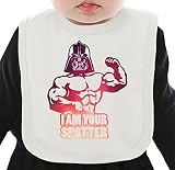I Am Your Spotter Gym Mashup ネクタイを有する有機ビブ Medium