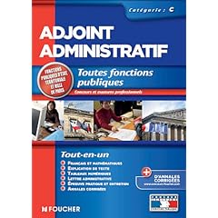 Adjoint administratif cat�gorie C. Concours Examen professionnel
