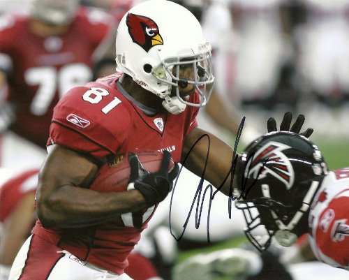 ANQUAN BOLDIN,ARIZONA CARDINALS,RAVENS,FLORIDA STATE,SIGNED,AUTOGRAPHED 8X10,PHOTO,COA WITH PROOF,PIC