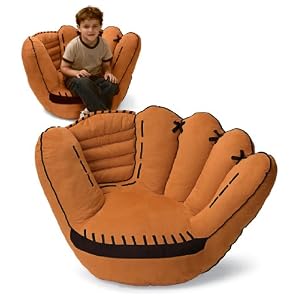 air chair, bean bag, designer bean bag, bean bag chair, sports glove chair, kid’s sports bean bag, kids air chair, colorful bean bag chair, different design bean bag