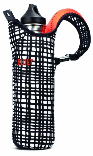 BUILT Neoprene 20-Ounce to 30-Ounce Bottle Tote, City Grid