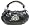 Guess New York Rhinestone Small Shoulder Bag in Black (GUESS HANDBAGS, PURSES, BAGS)