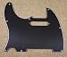 3 Ply Left Handed Guitar Pickguard Fits Fender Tele Telecaster Standard -BLACK