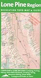 Search : Lone Pine Region Recreation Topo Map & Guide: Inyo National Forest, Kings Canyon National Park, Sequoia National Park, Tinemaha Reservoir, Owens River, Owens Lake, Sierra Nevadas, Inyo Mountains, Mount Whitney, Long Lake, Big Pine, Lone Pine, (Fresno County, Tulare County, Inyo County, Owens Valley, Interstate Highway 395, Intrastate Highway 136: Camping, Fishing, Hiking, Ohv, 4wd, Off-road, Climbing, Skiing, Mountain Biking, Street Maps, Campground Finder, Waterproof Topo Lines 3d Relief, Sierra Maps Eastern Sierra Series 2008)