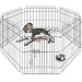 Pet Playpen Heavy Duty Dog Cat Puppy Pen Cage 6 side 3ft high