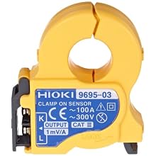 Hioki 9695 Clamp-On Sensor with Connection Cord