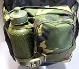 Trinkflasche Gürteltasche Feldflasche-camouflage-tarn