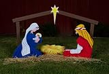 Outdoor Nativity Scene - Holy Family