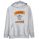 Hoodie Mens Heather Gray " Virgo rocks! " Zodiacs