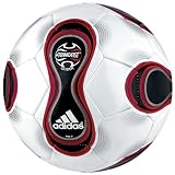 adidas Glider Soccer Ball White/Red