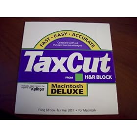 TaxCut from H&R Block 2001 Deluxe Filing Edition