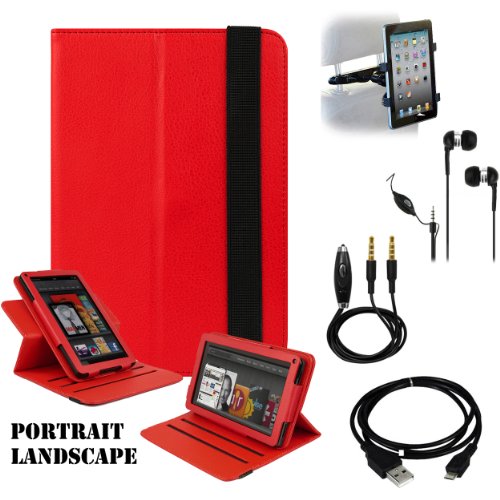 Red Premium Limited Executive Portfolio Leather 