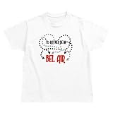 I'd Rather Be In Bel Air Villes T-shirt Garçon (Blanc, tailles 2 - 14)