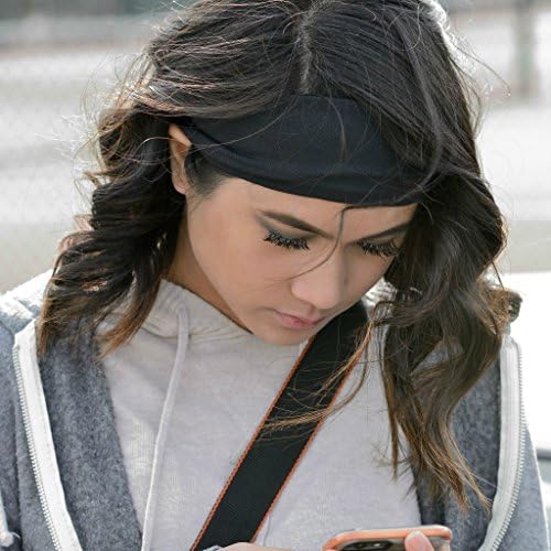 High Performance Sweat-Wicking, Quick Drying Headband in Black