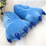 Monster Big Feet Foot Polar Bear Blue Animal Claw Paw Slipper