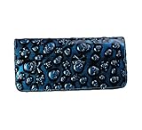 King Ma Womens Vintage Leather Wallets Skull Designer Purses