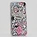 3D Swarovski Silver Crown Crystal Bling Case Cover for iphone 5 AT&T Verizon and Sprint / 100% Handcrafted by BlingAngels