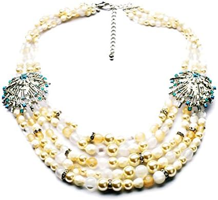 Uwant Jewelry 2014 Vintage Pearl Chain Women Lady Fashion Necklace - un00901