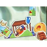 Beginners Bible Indoor Flannelboard Scene w/Accessories Unmounted (14"x25")