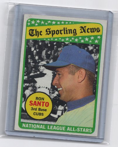 1969 Topps Vintage Baseball Card #420 Ron Santo - Chicago Cubs