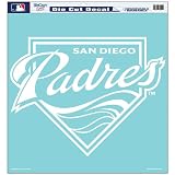 MLB San Diego Padres Diecut Decal
