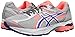 ASICS Women's Gel-Flux 3 Running Shoe, Silver/Blue Berry/Flash Coral, 8 M US